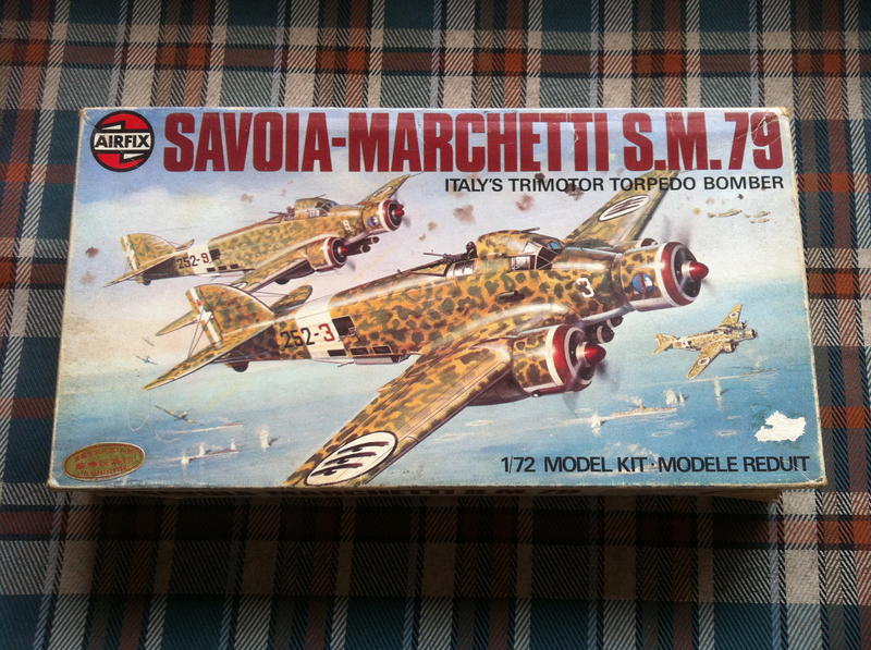 S.M.79義大利軍轟炸機(1/72)(非賣品)