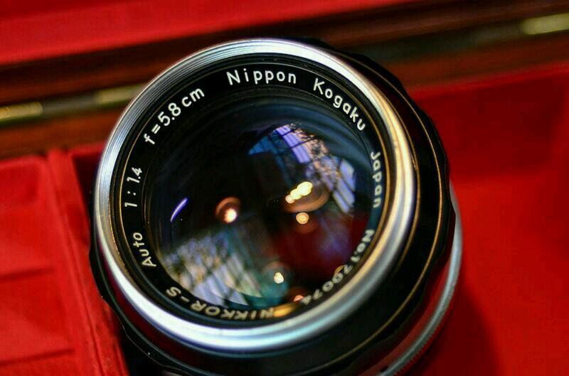 Nikon Nikkor-S Auto non-ai 5.8cm F1.4 罕見稀少公分經典人像鏡| 露天