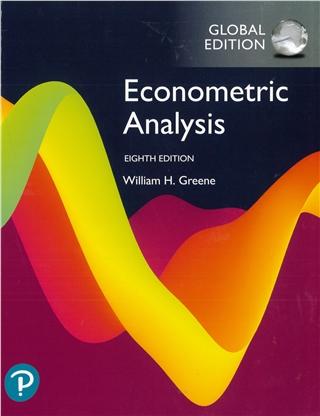 <姆斯>Econometric Analysis 8/E GREENE 9781292231136