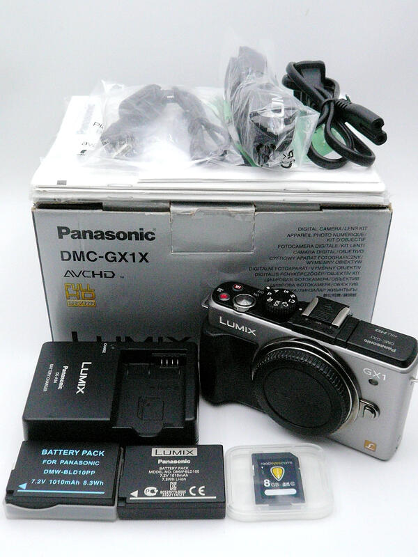 *美品* Panasonic DMC GX1 - 單機身 - 公司貨 - 快門數14xx -