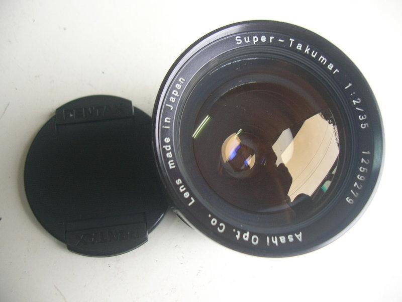 AB的店】美品PENTAX SUPER-TAKUMAR 35mm f2 前期67mm版本M42接環,全幅