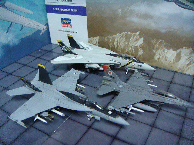 請勿下標    F-14 F-16F-18  1/144 小敏模型代工