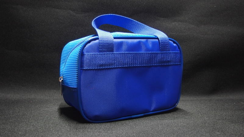 DJE-05 環保便當袋 幼兒園 國小 學生餐袋 便當袋 透氣網面設計 可裝便當盒 全藍配色+藍上網