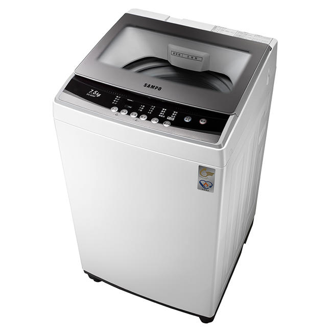 免運費《安安寶貝家》SAMPO 聲寶 7.5公斤 全自動 洗衣機 ES-B08F 取代ES-A08F(Q)