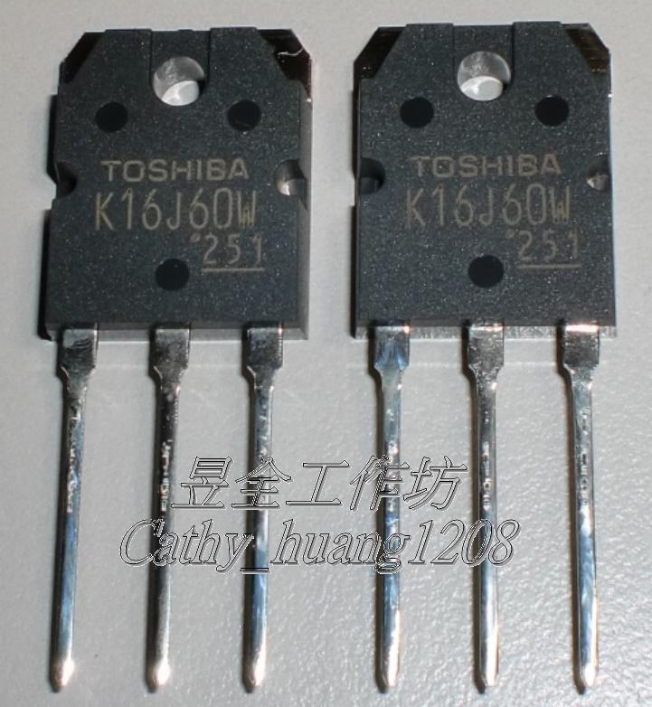 場效電晶體 (TOSHIBA TK16J60W ) (N-CH) 600V 15.8A 0.19Ω, K16J60W
