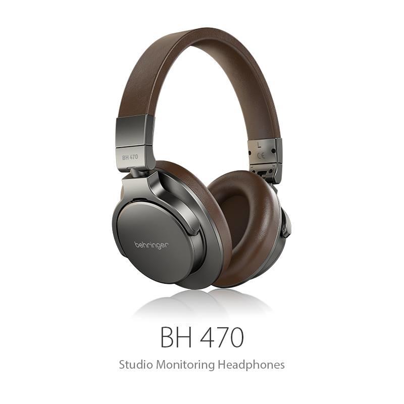【搖滾玩家樂器】全新 公司貨 耳朵牌 百靈達 behringer bh 470 耳罩式 頭帶式 監聽耳機