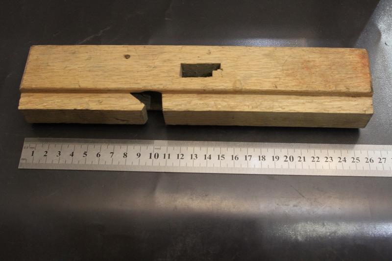 (獨品)(C6)(二手)(半成品)(缺刀刃) 日本帶回 作里鉋 溝鉋 鉋床 木工工具