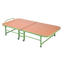 【在地人傢俱】23 歡樂購-綠色3尺折合床/單人床架/鐵床 KH124-5