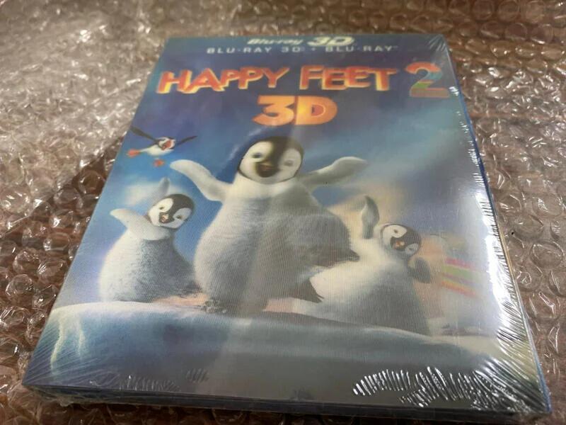 AV視聽小舖藍光 ( BD ) 快樂腳 Happy Feet  快樂腳2 (3D+2D雙碟版)