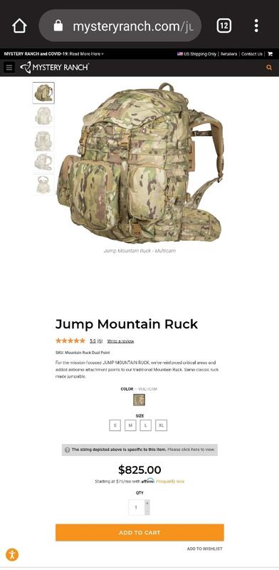 美製mystery ranch/Mountain Ruck/JUMP版本/背架/背包/軍包/縱走 | 露天市集 | 全台最大的網路購物市集