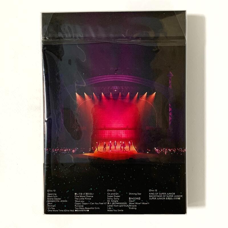 SUPER JUNIOR WORLD TOUR SUPER SHOW7 in JAPAN 初回生産限定盤日版DVD