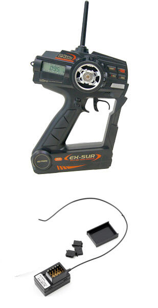 boyshobby KO 80095 EX-5UR 2.4G 3動槍型遙控器