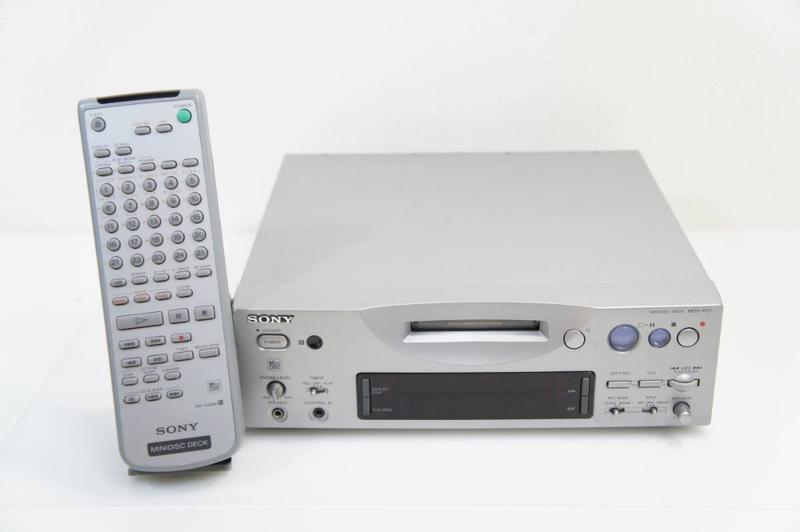 附原廠遙控器SONY MDS-PC1高音質MD卡座(動作美品)