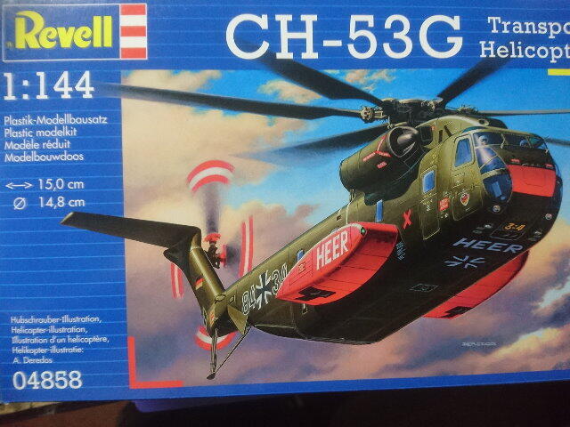 佳鈺精品-德國 Revell 04858 1/144 CH-53G種馬式運輸直升機-特價