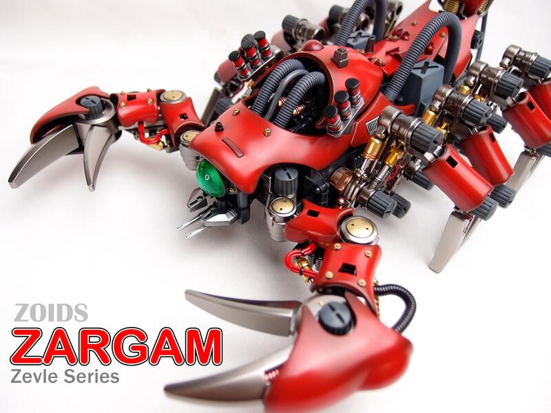 TOMY ZOIDS ZEVLE Series NO.1 ZARGAM 塗裝完成品 已售出 | 露天市集 | 全台最大的網路購物市集