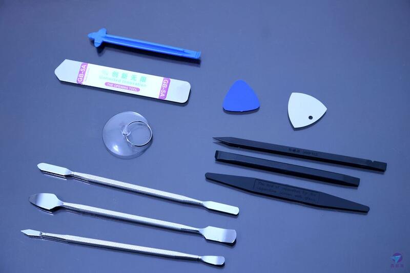 [MS]手機平板筆電拆殼工具10件組, 精選 6金屬 + 4 塑膠實用組合 (拆機棒, 撬棒, 三角片)