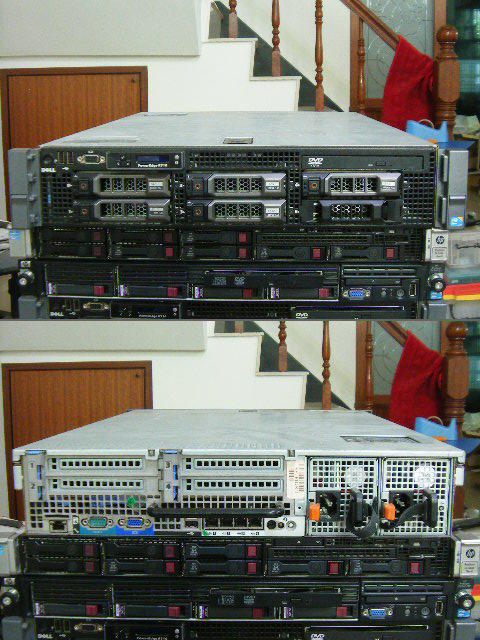 Dell PowerEdge R710 E5640 2.66G雙CPU/24G/H700 五顆300G SAS雙電源