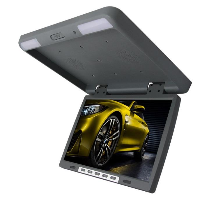 15吋 車用螢幕 遊覽車 卡車 車頂螢幕 吸頂螢幕 高廣角高解析 LED螢幕
