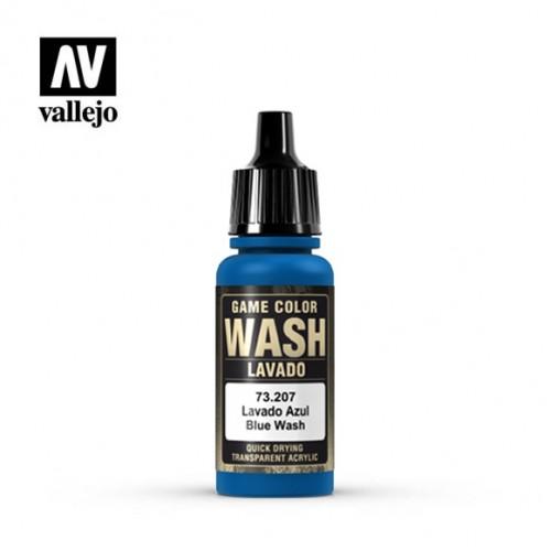 AV vallejo Game Color 73.207 Blue Wash 73207 藍色漬洗水漆