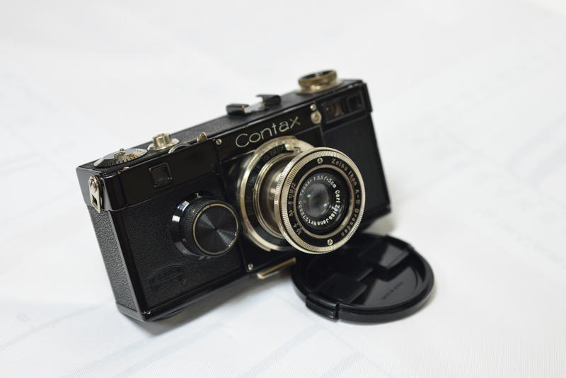 1933/34年 Zeiss Contax I + 5 cm f/3.5 Tessar 古典美