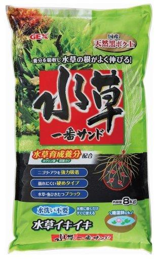 ◎ 水族之森 ◎ 日本 GEX 五味 黑土 粗顆粒 8Kg (1包)  最新批次 現貨供應