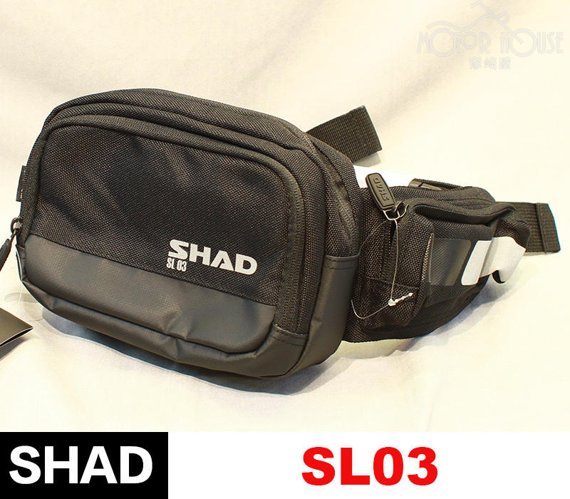 。摩崎屋。SHAD SL03 騎士腰包 多功能腰包 全黑款 西班牙品牌 台灣總代理公司貨
