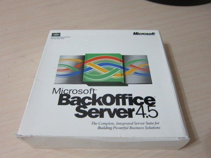 Microsoft BackOffice Server 4.5 正版含序號恕不面交| 露天市集| 全台