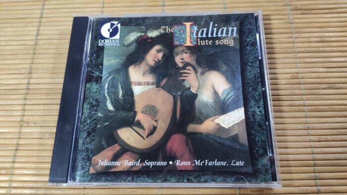 好音悅 Dorian Baird McFarlane The Italian Lute Song NIMBUS版