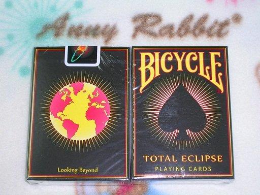 【USPCC 撲克】Bicycle TOTAL Eclipse PLAYING CARDS 腳踏車全日蝕撲克牌