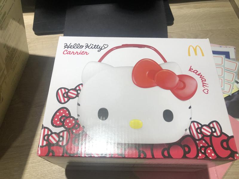 全新麥當勞凱蒂貓限量午餐盒~置物籃
