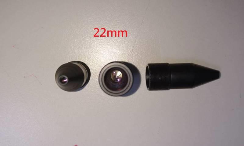 針孔鏡頭 錐形鏡頭 M12 介面 焦距 22mm