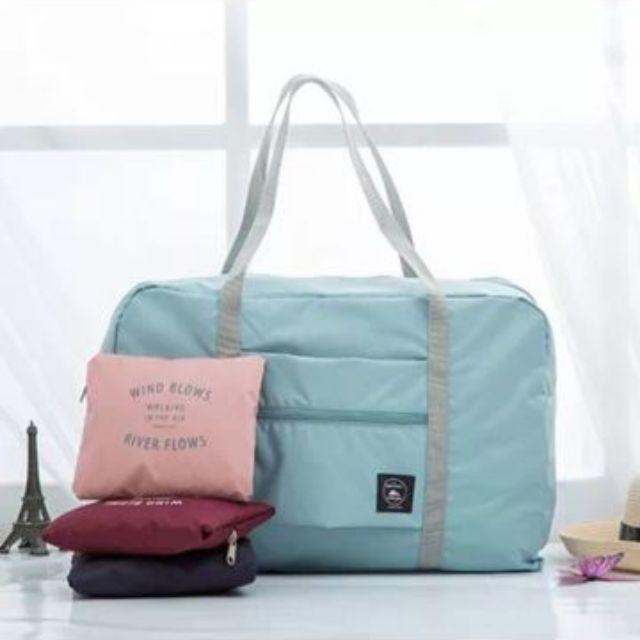(出國必備)(韓版)折疊旅行包 多功能防水收納袋 衣物整理袋 媽咪包