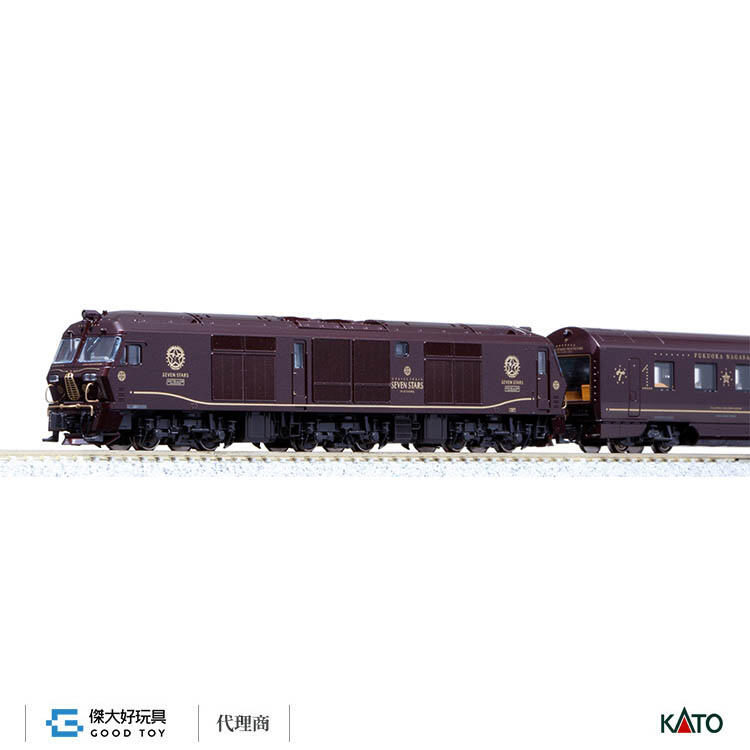 缺貨中】KATO 10-1519 特別企劃品郵輪式列車九州七星號「七星in