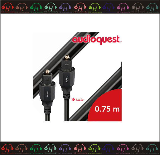 弘達影音多媒體 Audioquest Optical Pearl F-F 0.75M光纖線