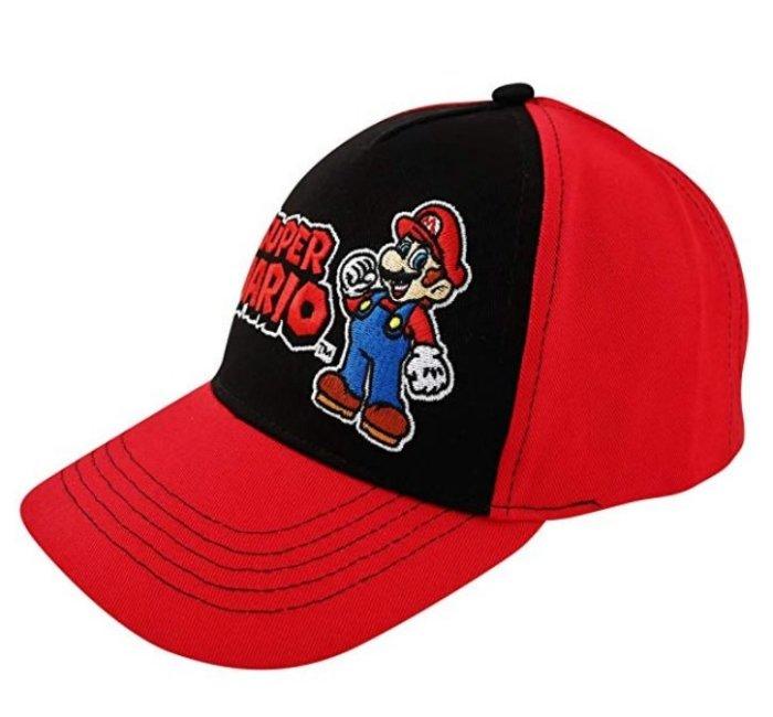 預購 美國帶回 任天堂 瑪莉兄弟 Super Mario 瑪莉歐 男童款可愛可調式棒球帽 造型帽 粉絲最愛