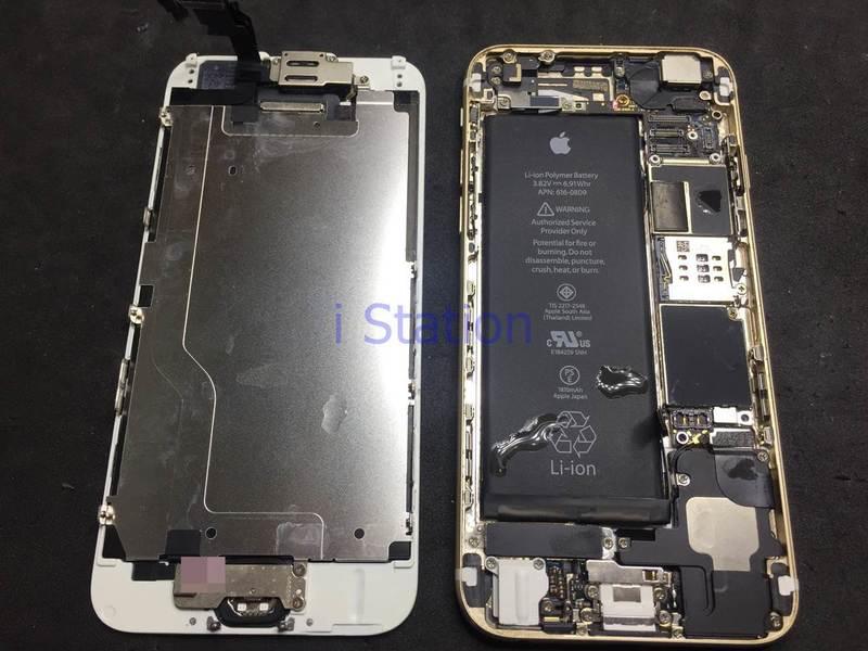 i Phone 6 4.7吋 泡水處理,液晶螢幕破裂 觸控不良,無法充電 現場維修