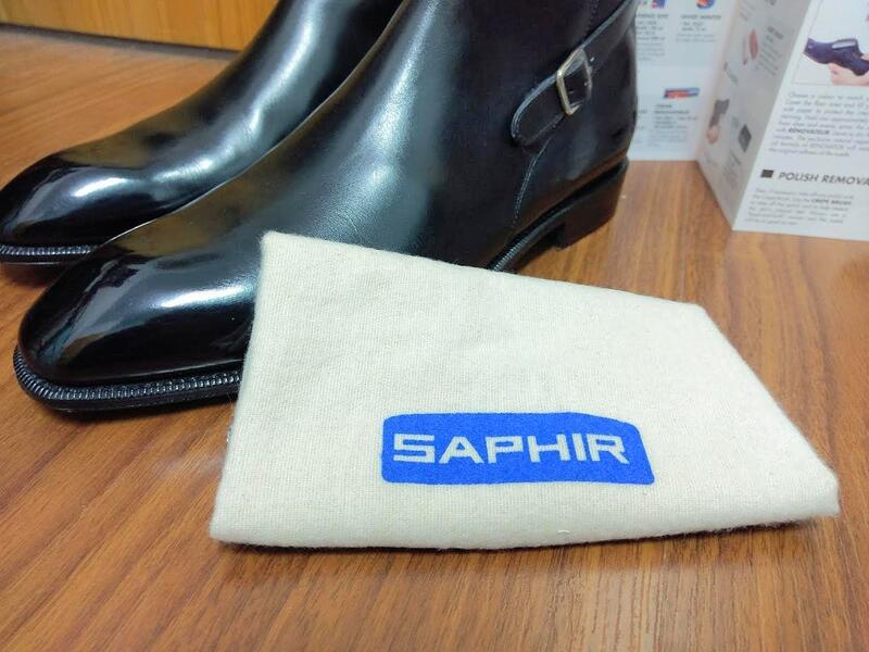 [SAPHIR] 莎菲爾 藍標 棉質擦拭布 拋光棉布