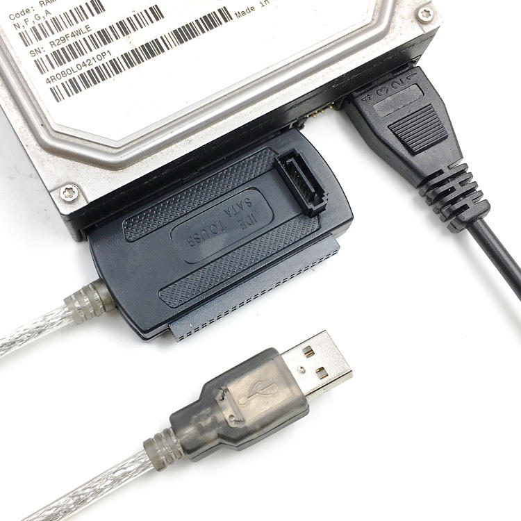 第5代速度更快USB to IDE3.5吋硬碟 USB to SATAUSB 轉 SATA 三合一轉接線 隨插即用