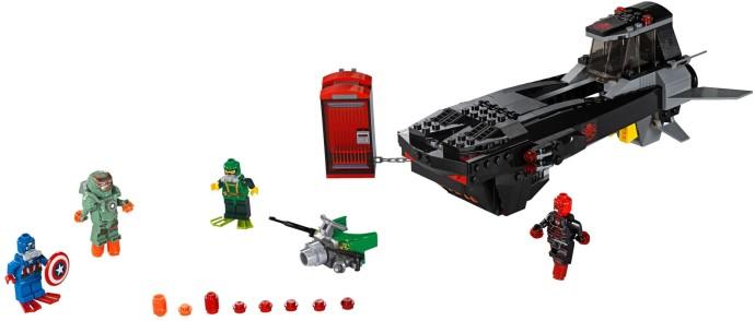 LEGO 樂高 超級英雄系列 76048 Iron Skull Sub Attack  (下標前先問庫存)