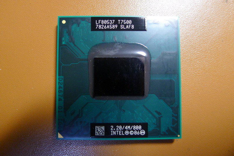 筆電型專用CPU_INTEL Core 2 Duo T7500 2.2MHz/4M/800_可議價