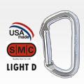 PMI SMC LIGHT D 輕量化D型環  方便輕鬆攜帶裝備 輕量化低開口設計 有助快速掛扣