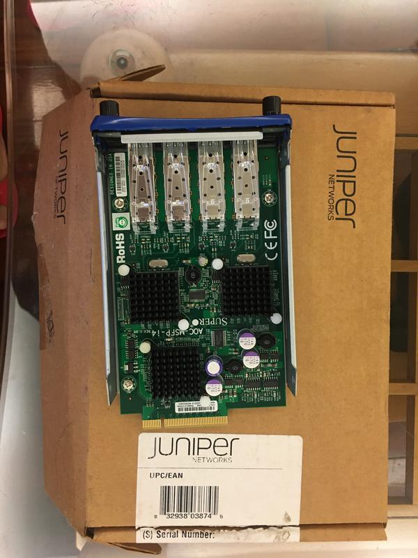 Juniper idp 1Ge 4sfp module