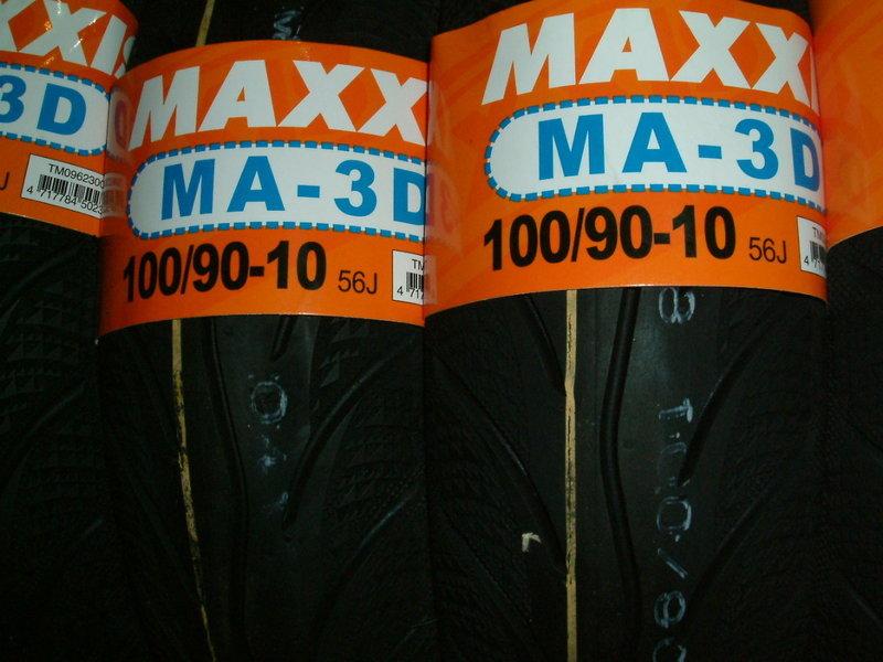 MAXXIS瑪吉斯輪胎～全新～超低價、限時搶購~MA-3D 鑽石 90/90-10~一條790元~2023年製