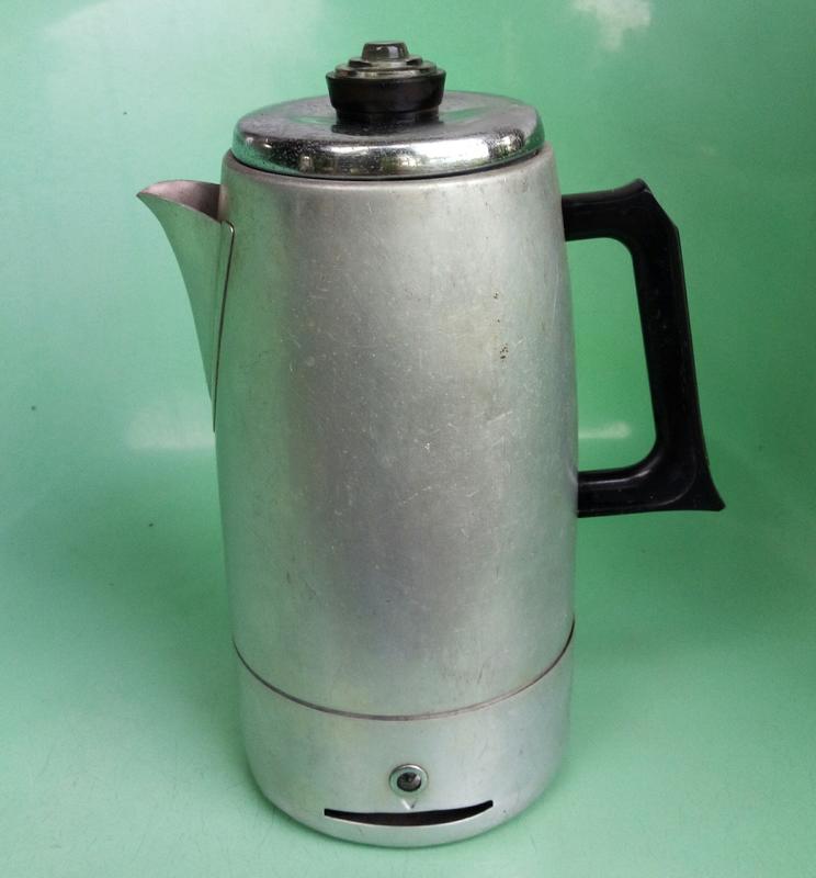 早期美國製KENMORE 電熱古董咖啡壺 熱水壺