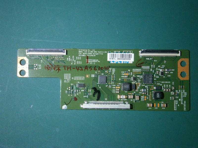 拆機良品 國際 Panasonic TH-42AS610W 液晶電視 邏輯板     NO.9