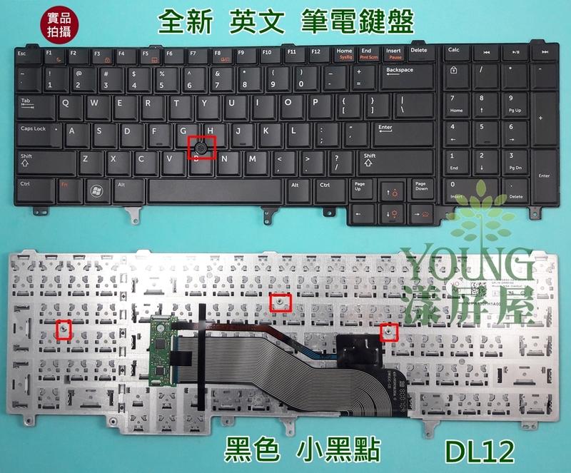  【漾屏屋】戴爾 DELL Precision M2800 M4800 M6700 M6800 英文 小黑點 筆電 鍵盤