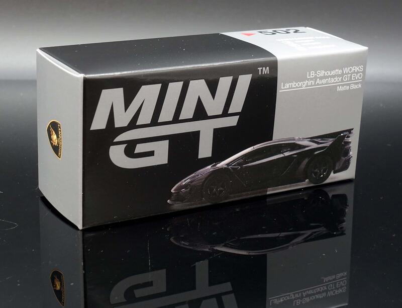 MASH】現貨特價Mini GT 1/64 Aventador GT EVO LB 消光黑#502 | 露天市