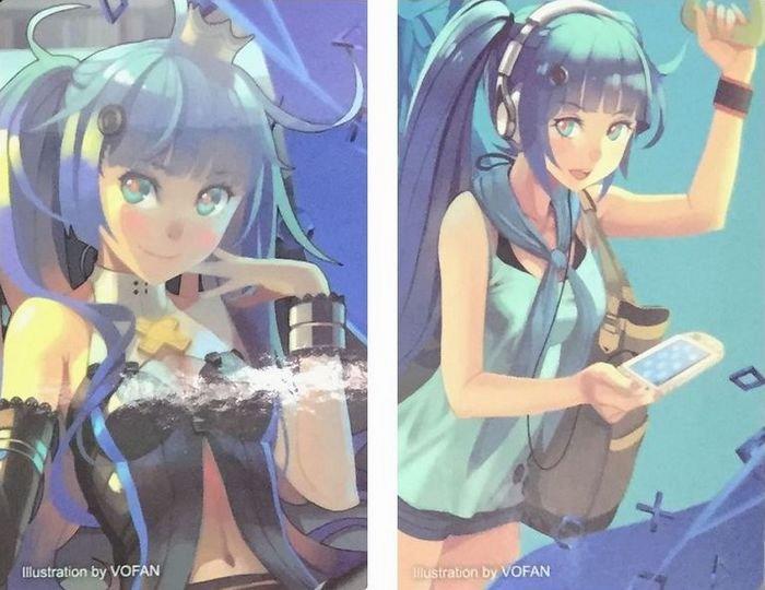 [裘比屋]特-Ai chan 小藍 PlayStation 家族頭號粉絲 悠遊卡貼(8款一次收齊) 231