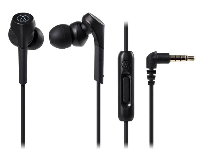 【搖滾玩家樂器】全新 免運公司貨 ATH-CKS550XiS BK  重低音 耳道式 黑色 智慧型手機用