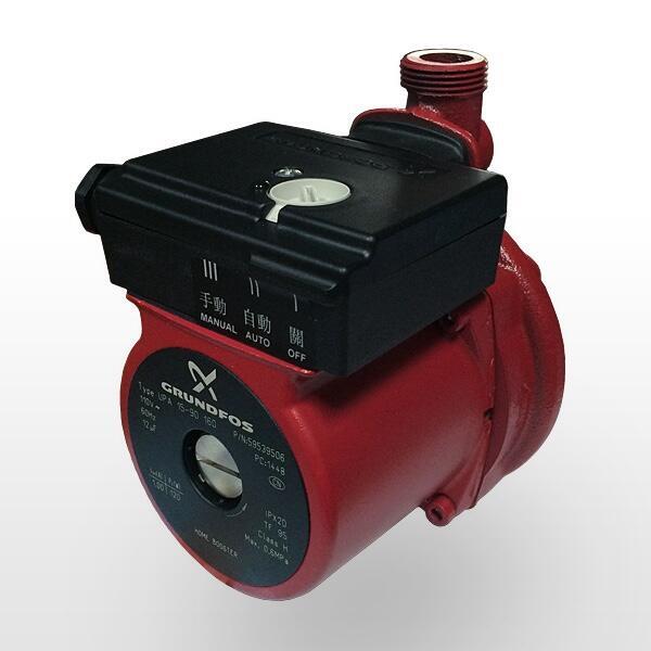 [葛蘭富官方旗艦店]Grundfos UPA15-90熱水器專用加壓泵浦-含底座